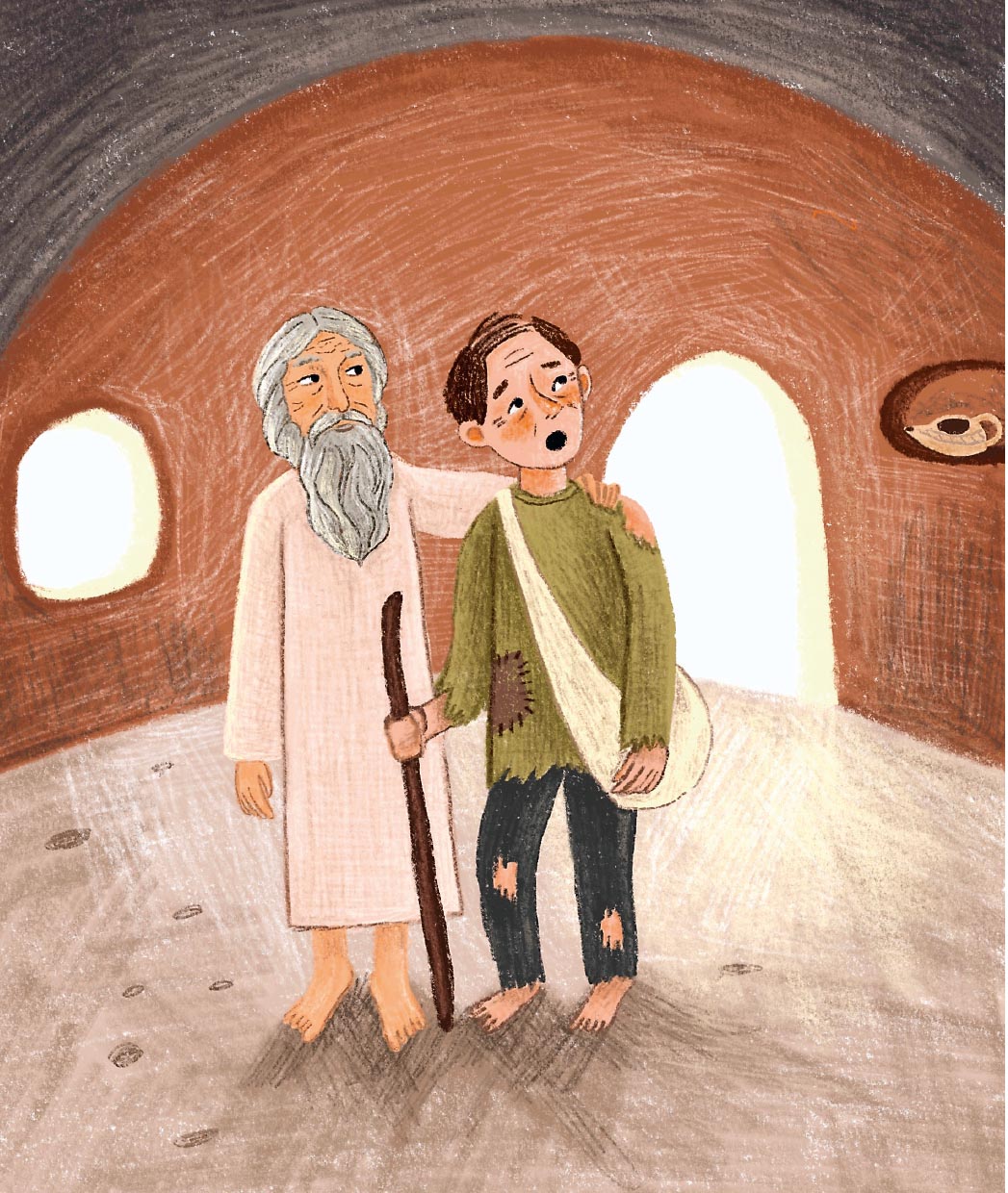 Малый патерик. Истории о древних подвижниках. Слова, полезные для маленьких.. Автор: Иеромонах Савватий (Баштовой). Издательство "Вольный Странник"