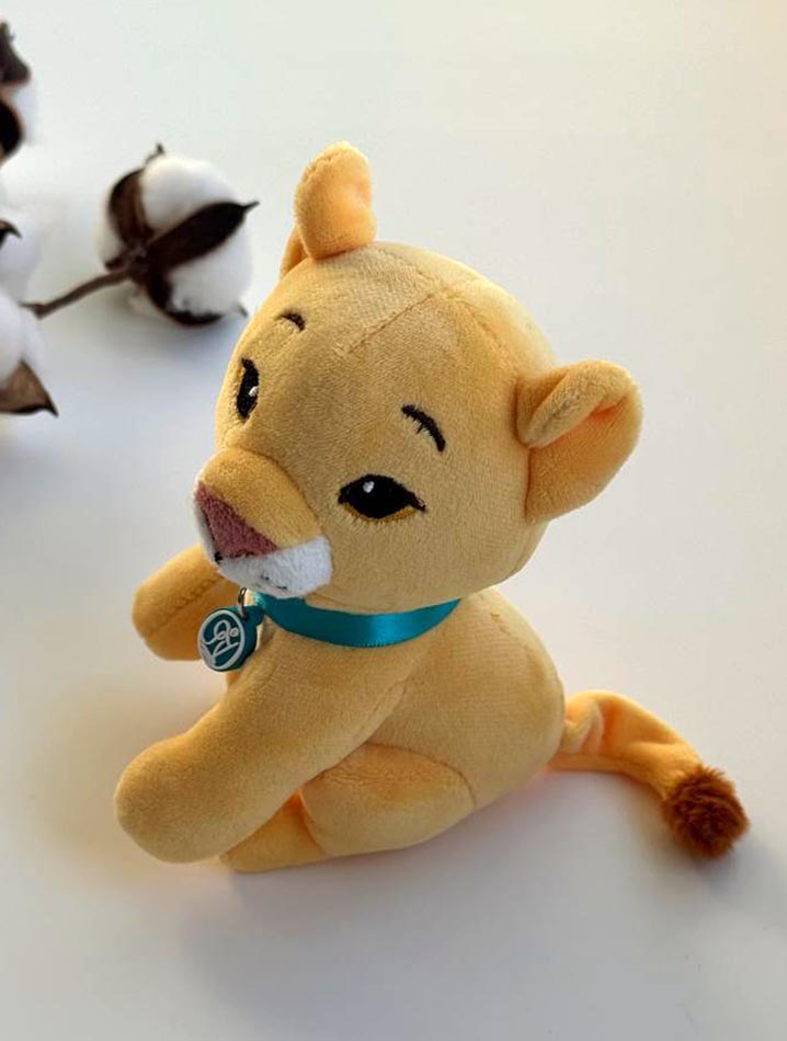 Мягкая игрушка Львенок. Автор: . Издательство "Вольный Странник"